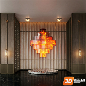 Lobby Decoration Skp Files 